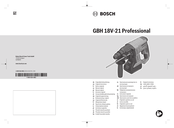 Bosch Professional GBH 18V-21 Original Instructions Manual