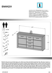 möbelando ENXK231 Assembling Instruction