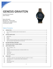 Genesis GE50 Owner's Manual