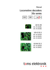 tams elektronik LD-G-32.2 Manual