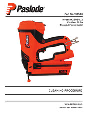 Paslode 916500 Cleaning Procedure