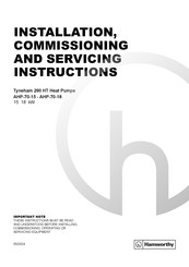 Hamworthy TYNEHAM 15 Installation, Commissioning And Servicing Instructions