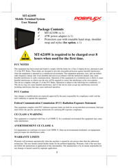 POSIFLEX MT-6210W User Manual