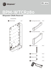 Bitspower BPM-WTCR280 Manual