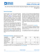 Analog Devices EVAL-LT7170-1-AZ User Manual