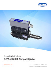 Schmalz SCPS-UHV-HD Operating Instructions Manual