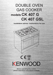 Kenwood CK 407 GSL Instructions For Use Manual