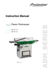 Holzstar ADH 41-4 C Instruction Manual