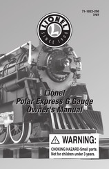 Lionel The Polar Express G-gauge Owner's Manual
