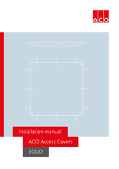 ACO Access Covers SOLID GS Installation Manual