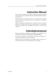 Simrad 4154H611 Instruction Manual