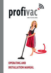 SPÄNI profivac 360 Operating And Installation Manual