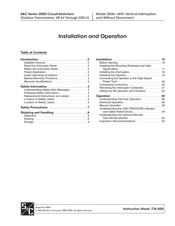 S&C 2030 Installation And Operations