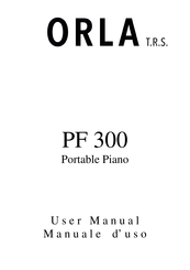 Orla PF 300 User Manual