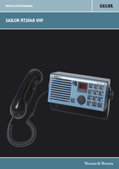 Thrane&Thrane Sailor RT2048 VHF Installation Manual