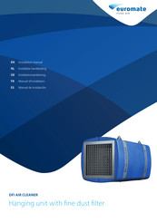 Euromate DFI AIR CLEANER Installation Manual