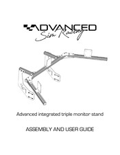ADVANCED SIMRACING Advanced integrated monitor stand Assembly And User's Manual