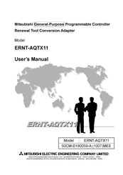 Mitsubishi Electric ERNT-AQTX11 User Manual