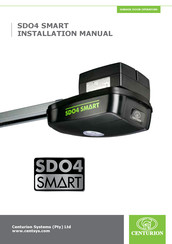 CENTURION SYSTEMS SDO4 SMART Installation Manual