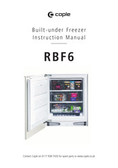 Caple RBF6 Instruction Manual