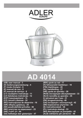 Adler Europe AD 4014 User Manual
