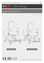 Vela Tango 600 Instructions For Use Manual