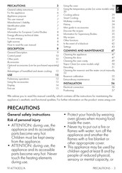 Smeg Steam100 Pro SOA6104S4PS Manual