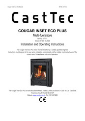 Cast Tec Cougar Inset Eco Plus Installation And Operating Instructions Manual