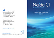 Advanced Bionics Naida CI ZN-AIR BATTERY PAK CI-5500-110 Instructions For Use Manual