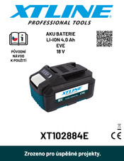 XTline XT102884E Original Instruction Manual