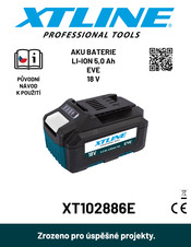 XTline XT102886E Original Instruction Manual