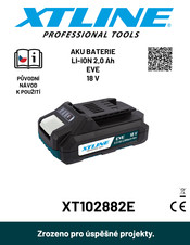 XTline XT102882E Original Instruction Manual