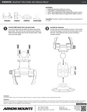 Arkon RoadVise RVKN8VHB Manual