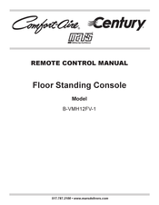 Mars Comfort-Aire Century B-VMH12FV-1-CY Manual