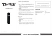 Taurus SPEEDFIGHT 18.0 Operating Instructions