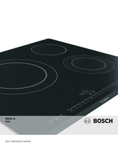 Bosch NKC8..P Series Instruction Manual