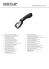Aesculap GT501 Instructions For Use/Technical Description