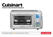 Cuisinart Combo Steam+ CSO-300NHK Instruction And Recipe Booklet