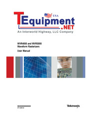 Tektronix WVR4000 User Manual