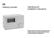 Elfatherm E8.0634 Operating And Installation Instructions