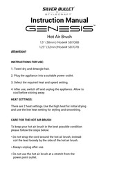 STYLECRAFT SILVER BULLET GENESIS SB708B Instruction Manual