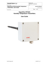 Rotronic HygroFlex HF732A User Manual