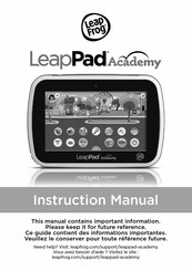 LeapFrog LeapPad Academy 6022 Instruction Manual