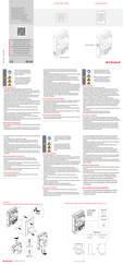 Scame BE-W[2.0] Series Safety Instruction