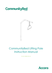 Accora CommunityBed LIFOL-0-CB1-000 Instruction Manual