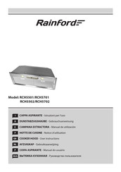 Rainford RCH5502 User Instructions