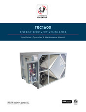 S&P TRC1600 Installation, Operation & Maintenance Manual