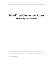 Atosa ATCO-513NB-1 Operating Instructions Manual