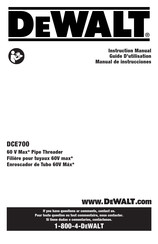 DeWalt DCE700X2 Instruction Manual