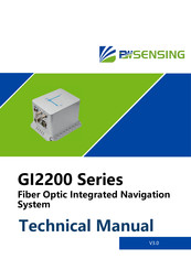 BW SENSING BW-GI2200 Technical Manual